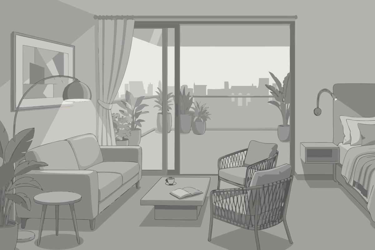 Habitación Deluxe con cama extragrande